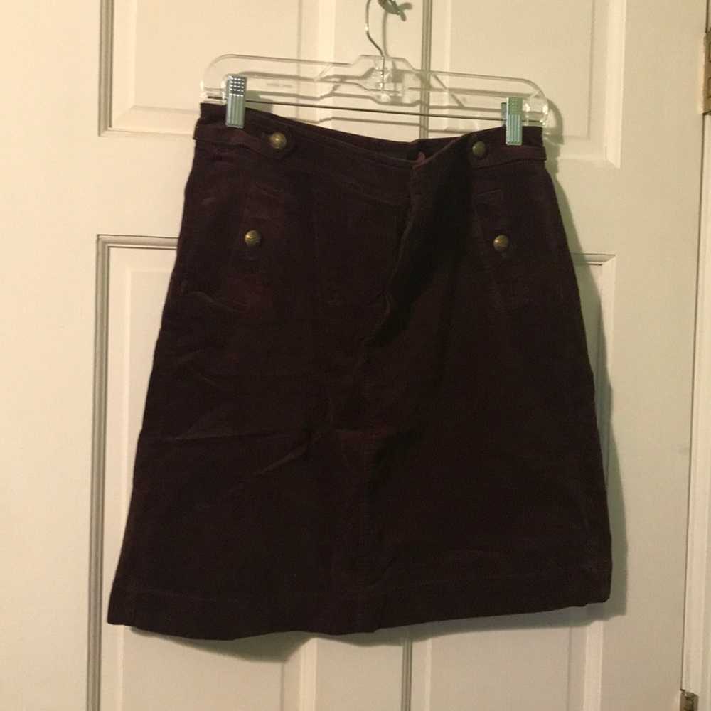 Talbots Petite Corduroy Skirt